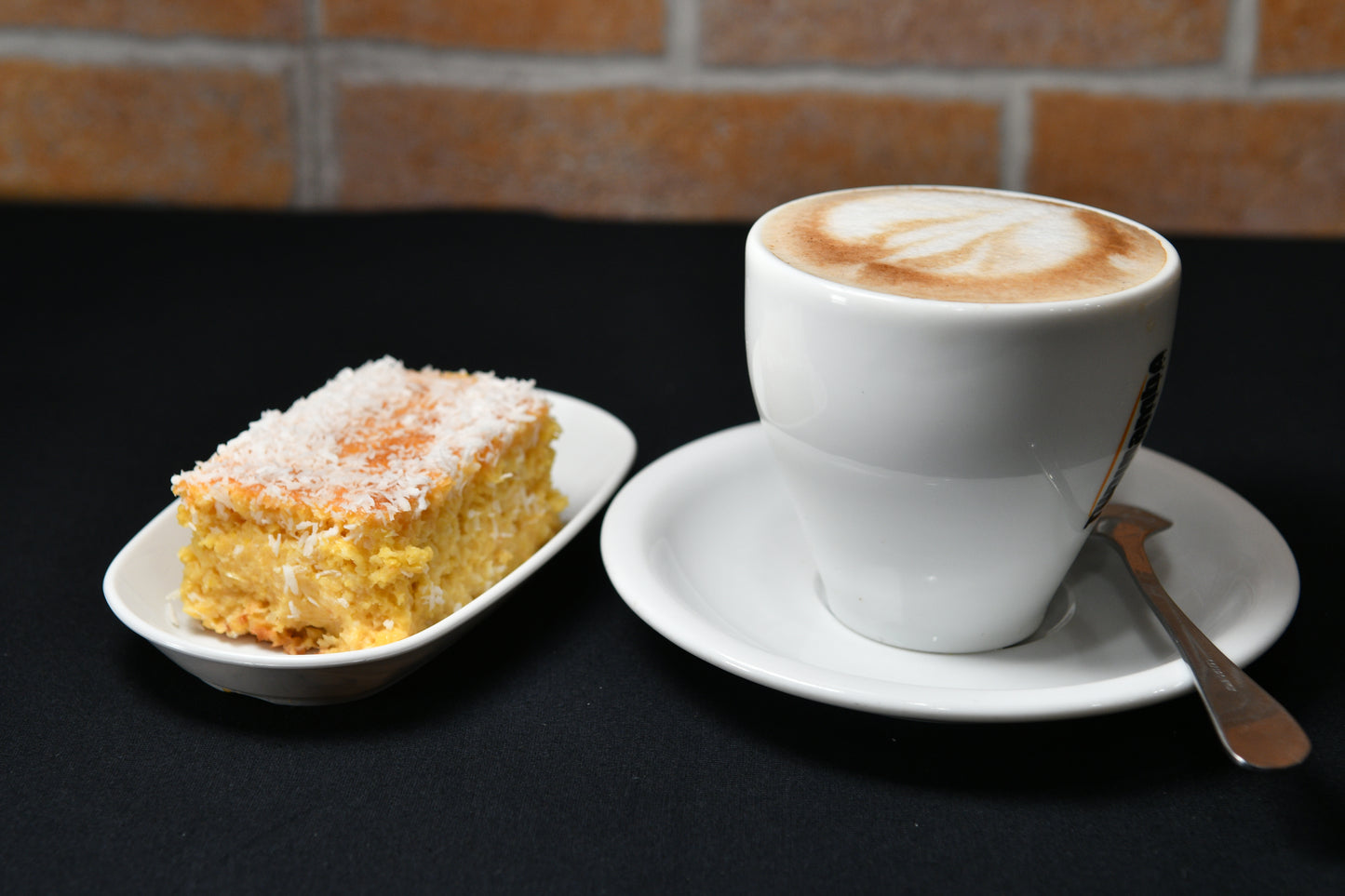 CREAMY CORN CAKE WITH COCONUT