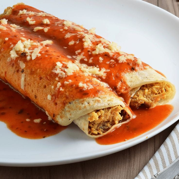 MENÚ DE PANQUECA DE FRANGO